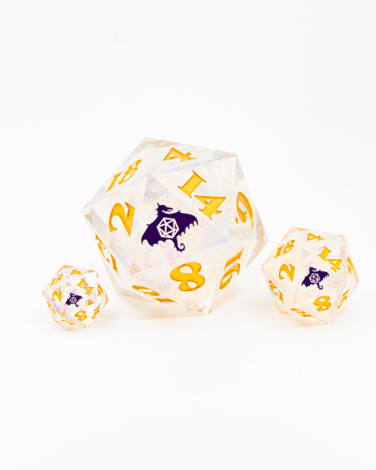 Willowbreath | 33MM Sharp Edge D20 - Emberglow Gaming