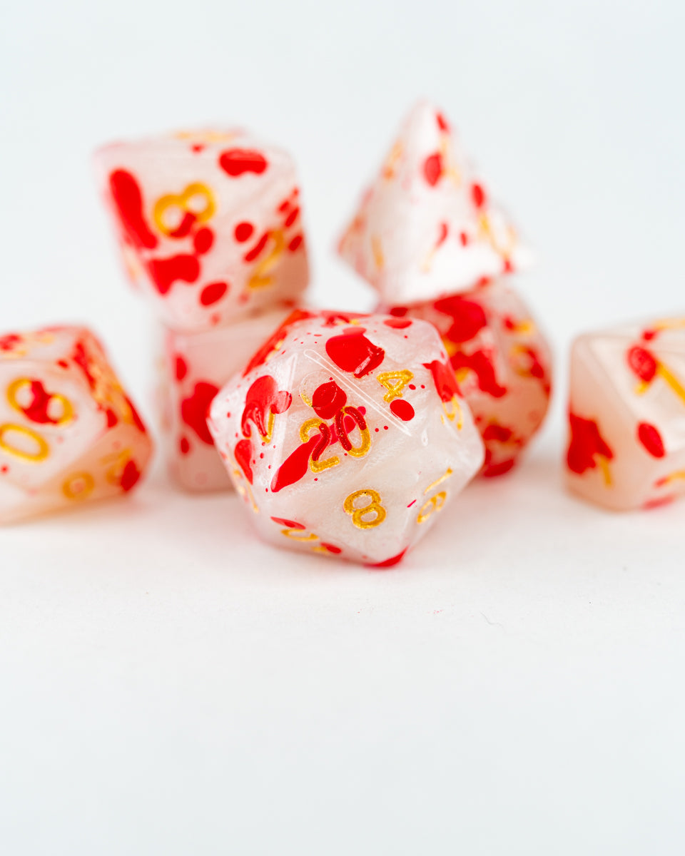 Paragon | 7 Piece Acrylic Dice Set - Emberglow Gaming