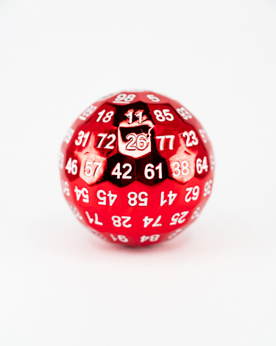 Eve's Apple | Metal | Individual d100 Percentile Dice - Emberglow Gaming