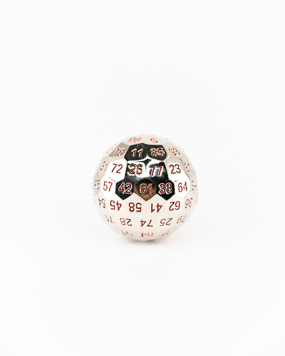 Thermal Detonator | Metal | Individual d100 Percentile Dice - Emberglow Gaming