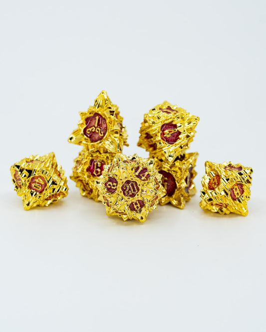 Only Man | 7 Piece Metal Dice Set