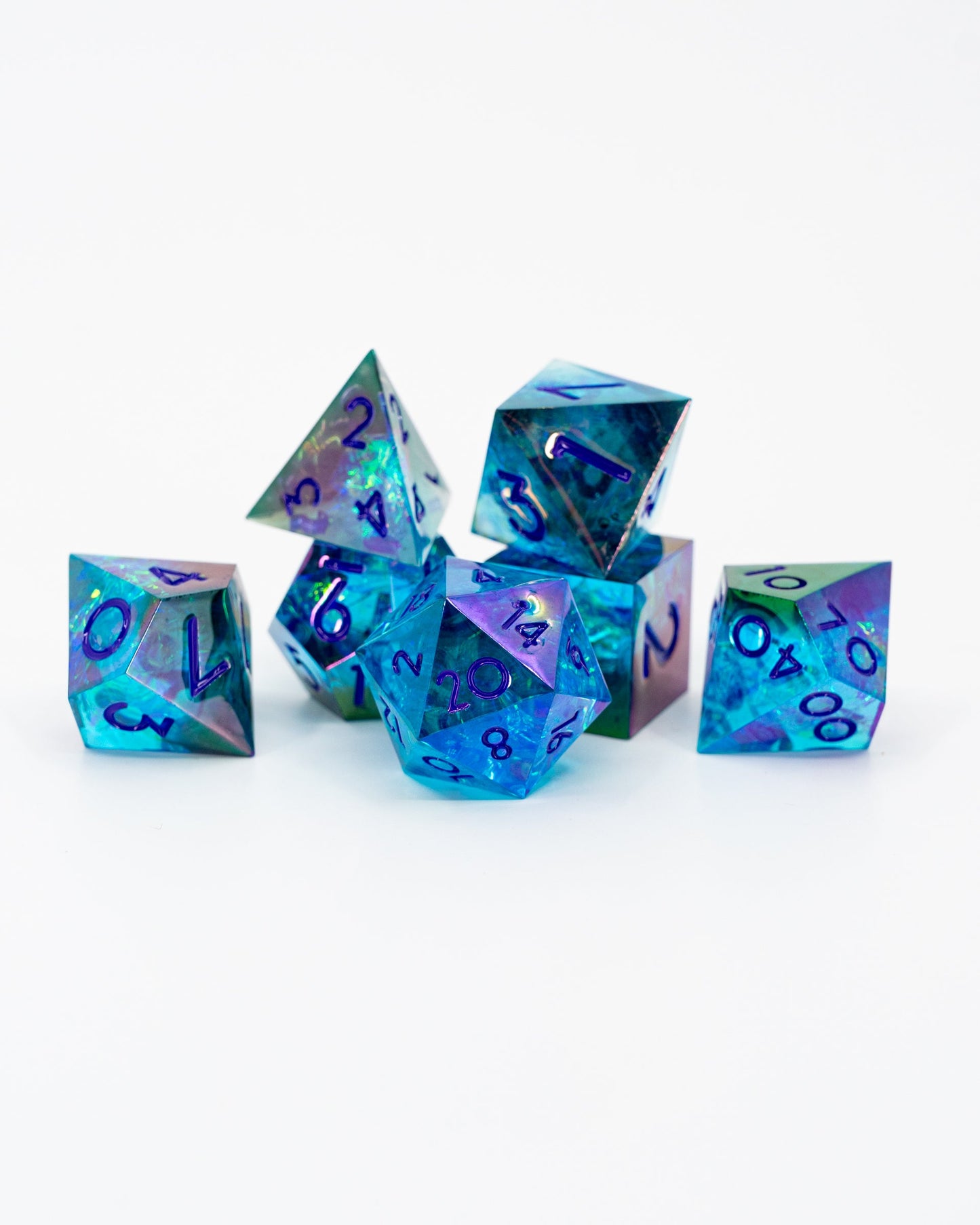 Ocean Deep | 7 Piece Sharp Edge Set - Emberglow Gaming