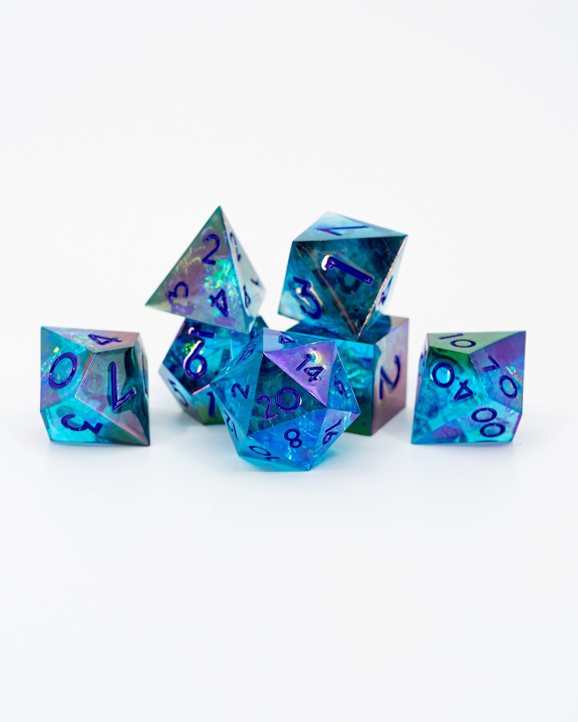 Ocean Deep | 7 Piece Sharp Edge Set - Emberglow Gaming