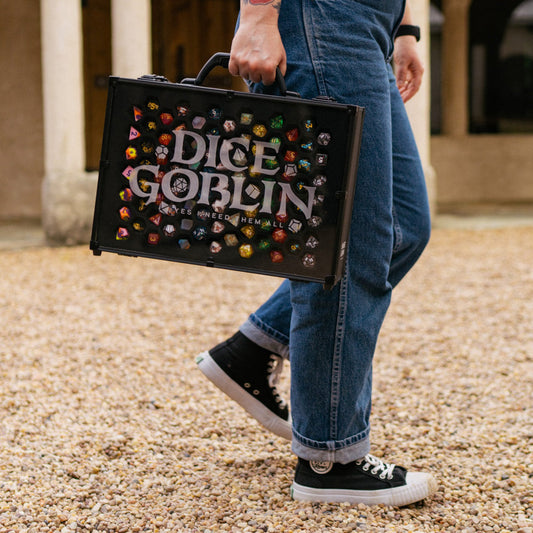 COLOSSAL Dice Goblin | 93 Set Capacity | Plexi Glass Dice Display Case