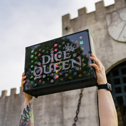 COLOSSAL | Dice Queen | 93 Set Capacity | Plexi Glass Dice Display Case