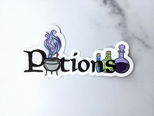 Potions | Harry Potter Sticker - Emberglow Gaming