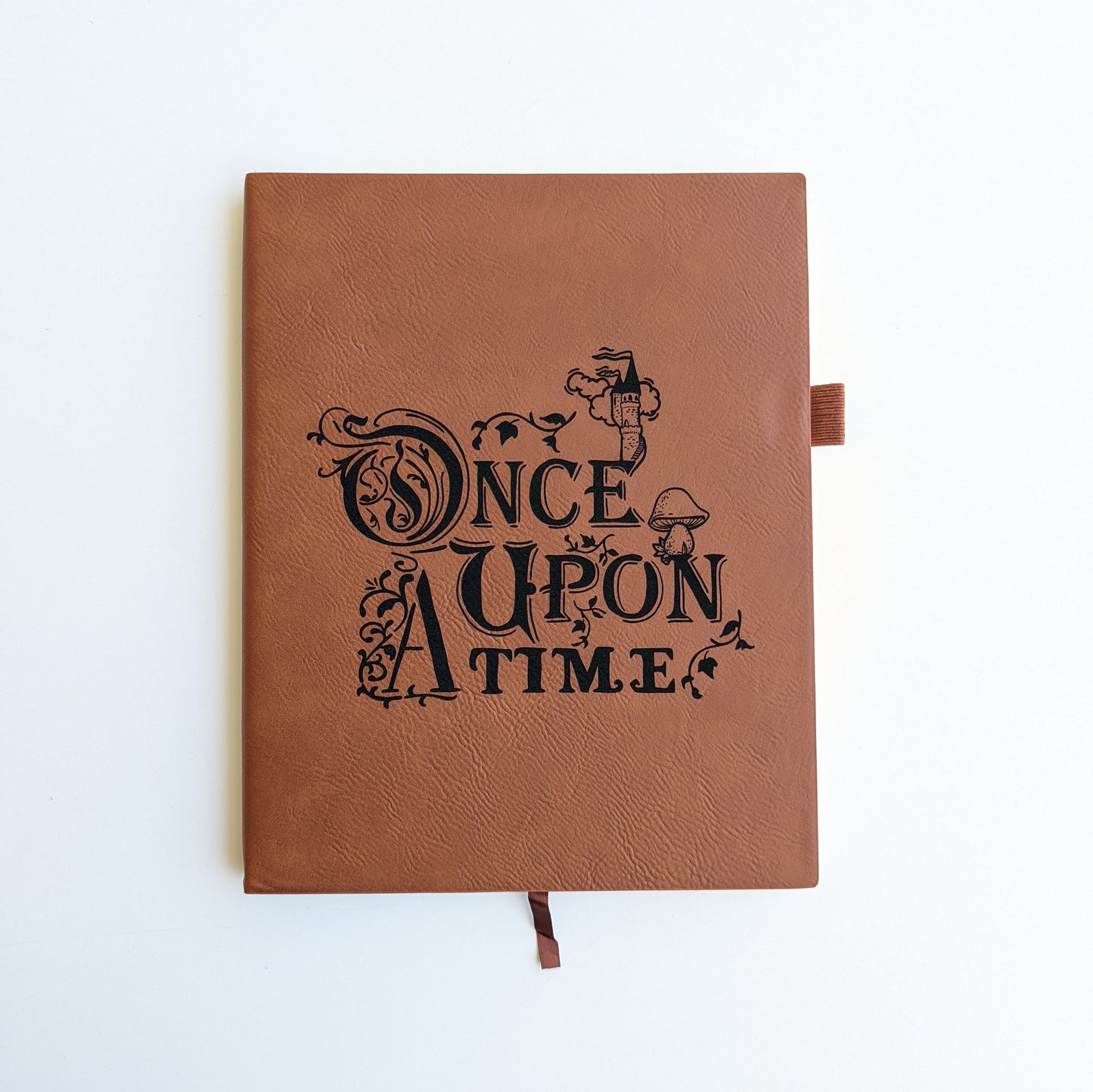 Once Upon a Time | Vegan Leather Lined Journal (T) - Emberglow Gaming