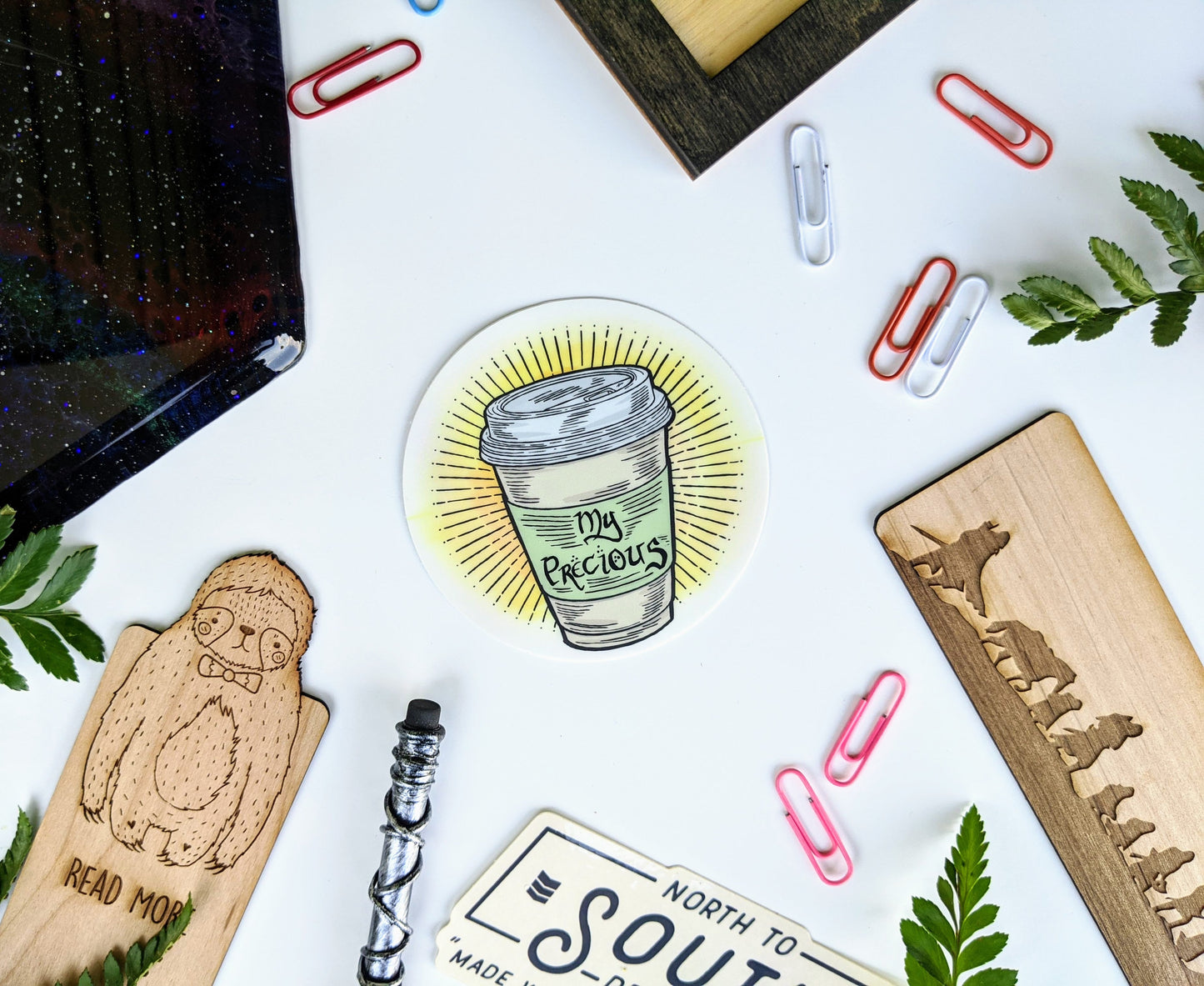 My Precious Coffee Sticker - Emberglow Gaming