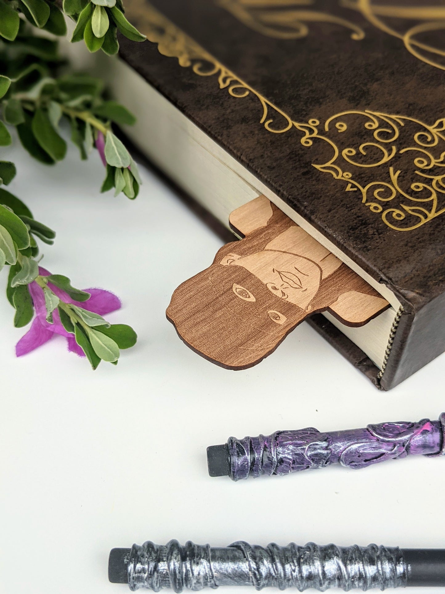 As You Wish | Engraved Wooden Bookmark (T) - Emberglow Gaming