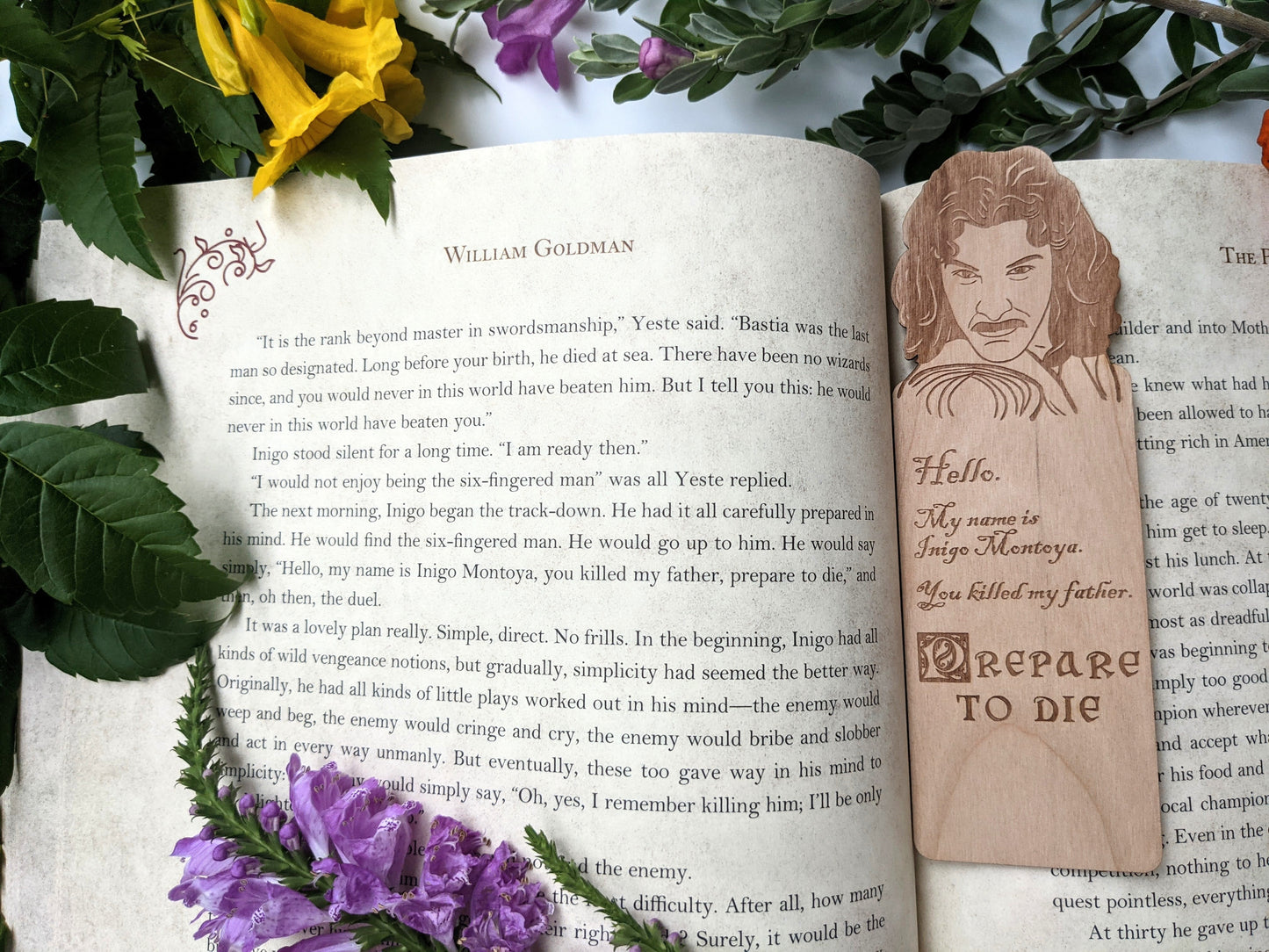 My Name Is Inigo Montoya | Engraved Wooden Bookmark (T) - Emberglow Gaming