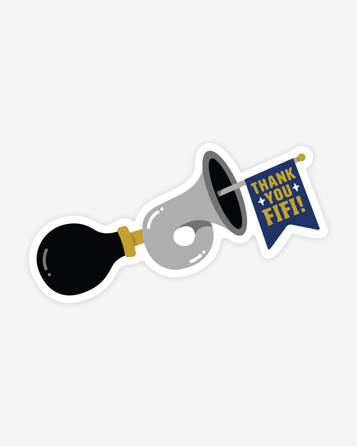 JZW | Sticker | Thank You Fifi