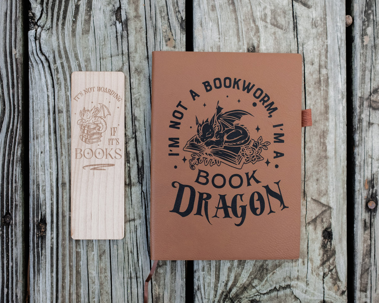 I'm Not A Bookworm | Vegan Leather Mini Dot Journal