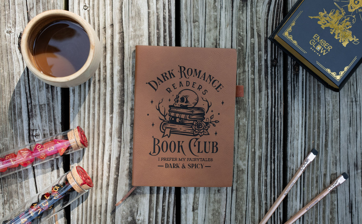 Dark Romance Readers Book Club | Vegan Leather Mini Dot Journal