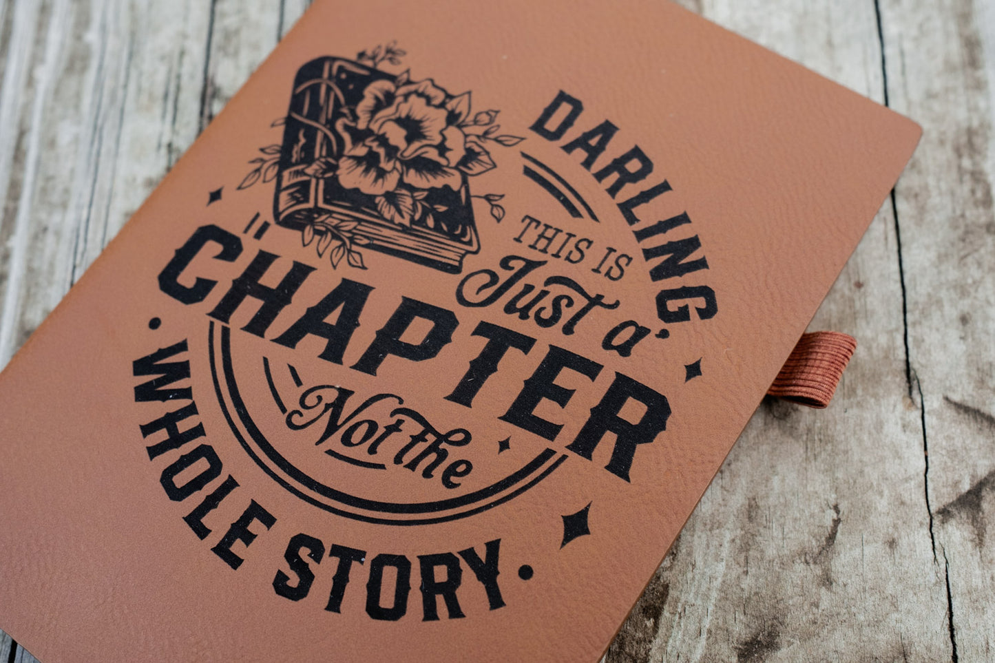 This is Just a Chapter | Vegan Leather Mini Dot Journal