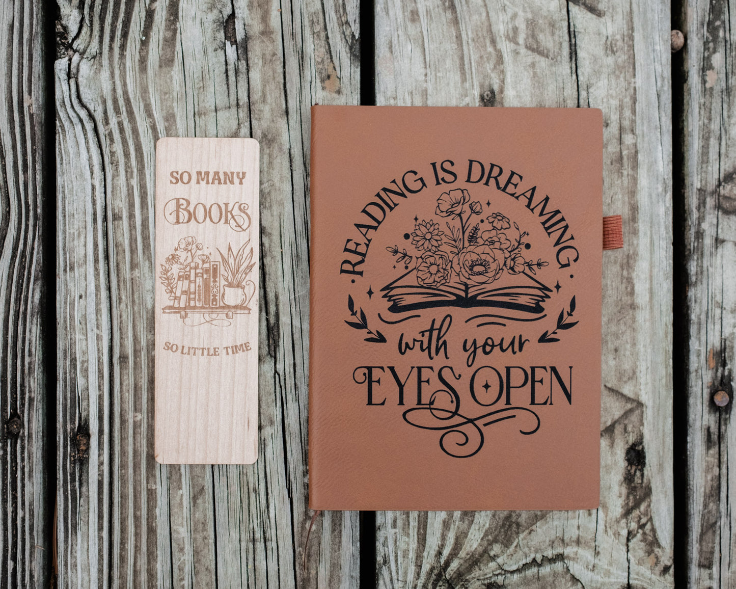Reading Is Dreaming | Vegan Leather Mini Dot Journal