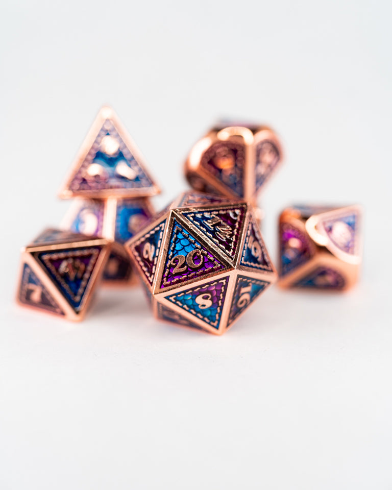 Leyline Anchor | 7 Piece Metal Dice Set