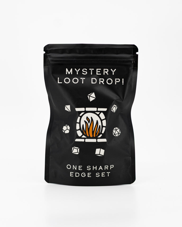 SHARP EDGE | Mystery Loot Drop | CASE OF 12 | Pre-hung on display strips - Emberglow Gaming