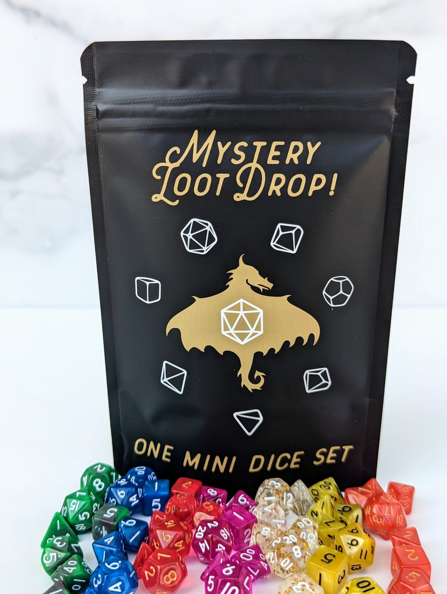 MINI ACRYLIC | Mystery Loot Drop | CASE OF 12 | Pre-hung on display strips - Emberglow Gaming