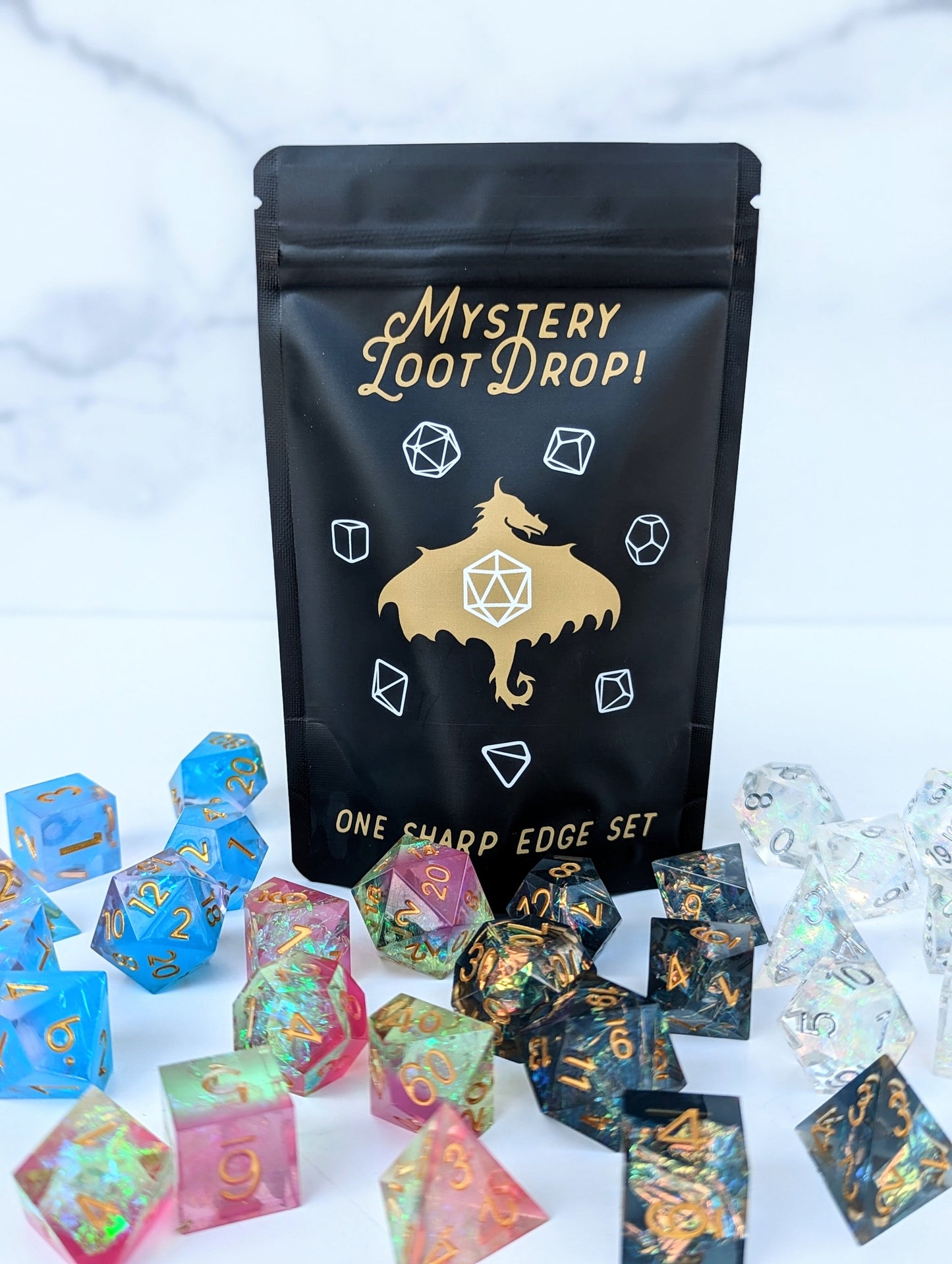 SHARP EDGE | Mystery Loot Drop | CASE OF 12 | Pre-hung on display strips - Emberglow Gaming