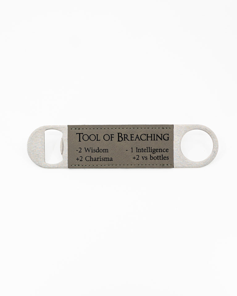 Tool of Breaching | Vegan Leather Bottle Opener