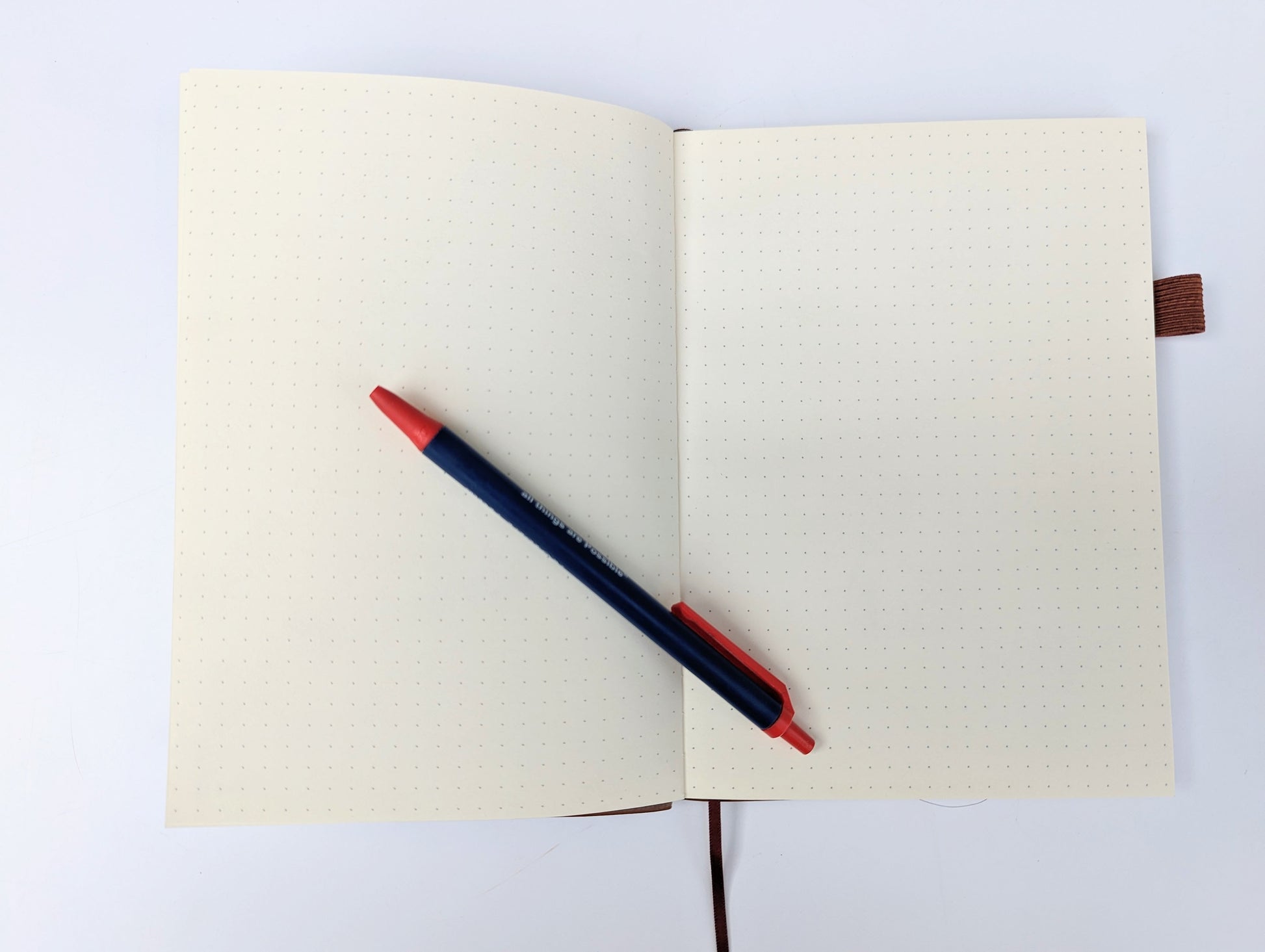 D20 | Vegan Leather Mini Dot Journal - Emberglow Gaming