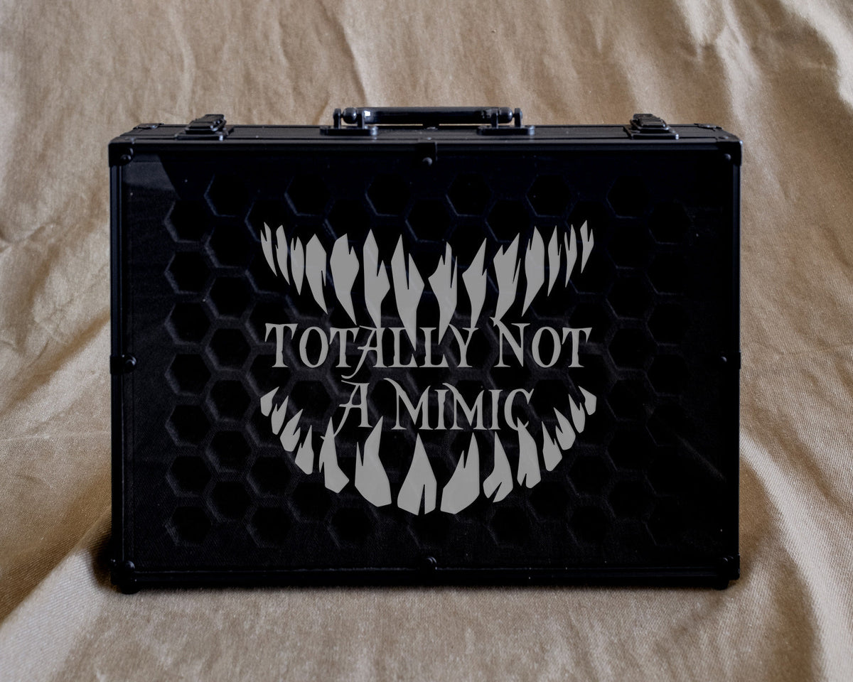Chest of Hoarding | 182 Dice Capacity | Plexi Glass Dice Display Case