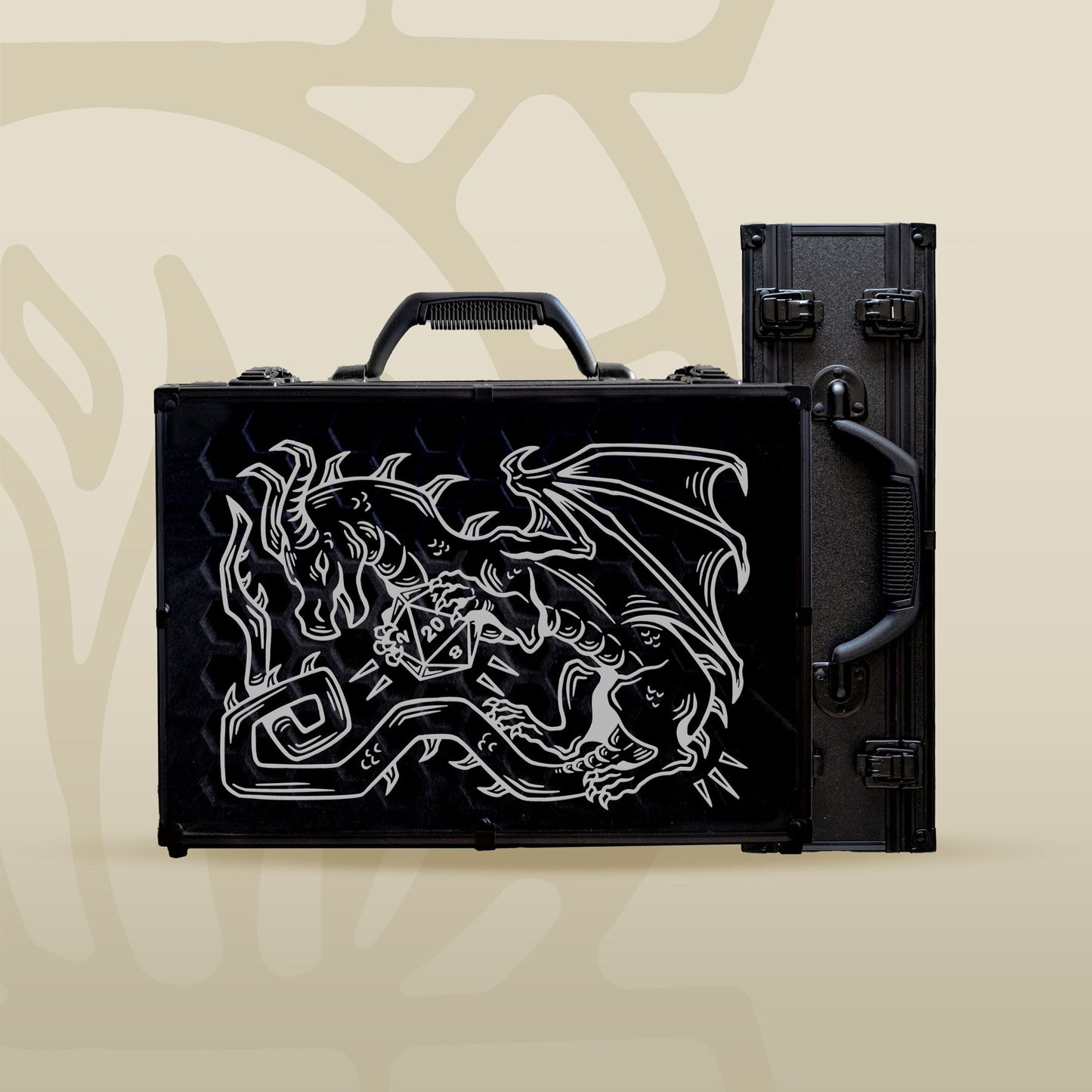 XL Chest of Hoarding | 662 Dice Capacity | Plexi Glass Dice Display Case
