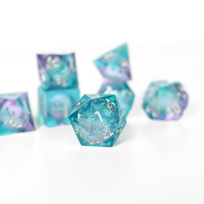 Candy Mountain | Emberglow Original | 7 Piece Liquid Core Dice Set