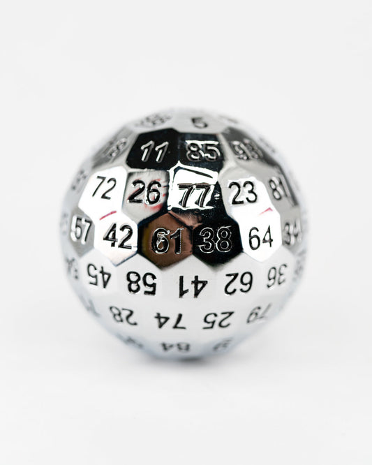 Meteor | Metal | Individual d100 Percentile Dice - Emberglow Gaming