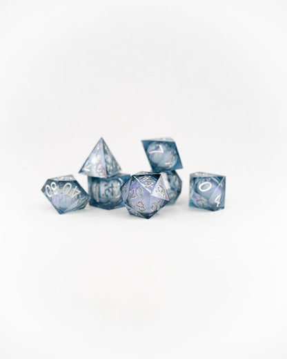 Worldweaver | 7 Piece Liquid Core Dice Set - Emberglow Gaming