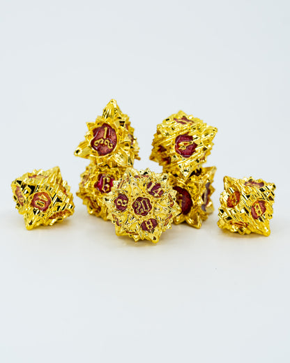 Only Man | 7 Piece Metal Dice Set