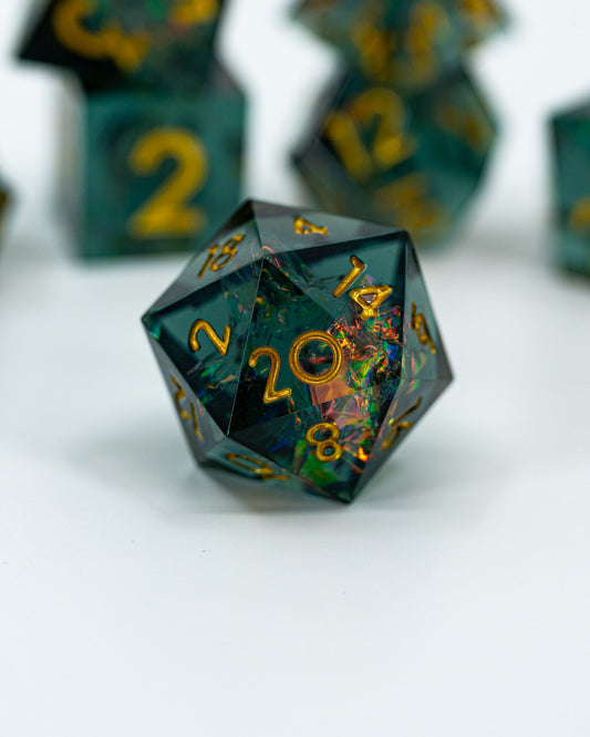 Panopticon | 7 Piece Sharp Edge Dice Set