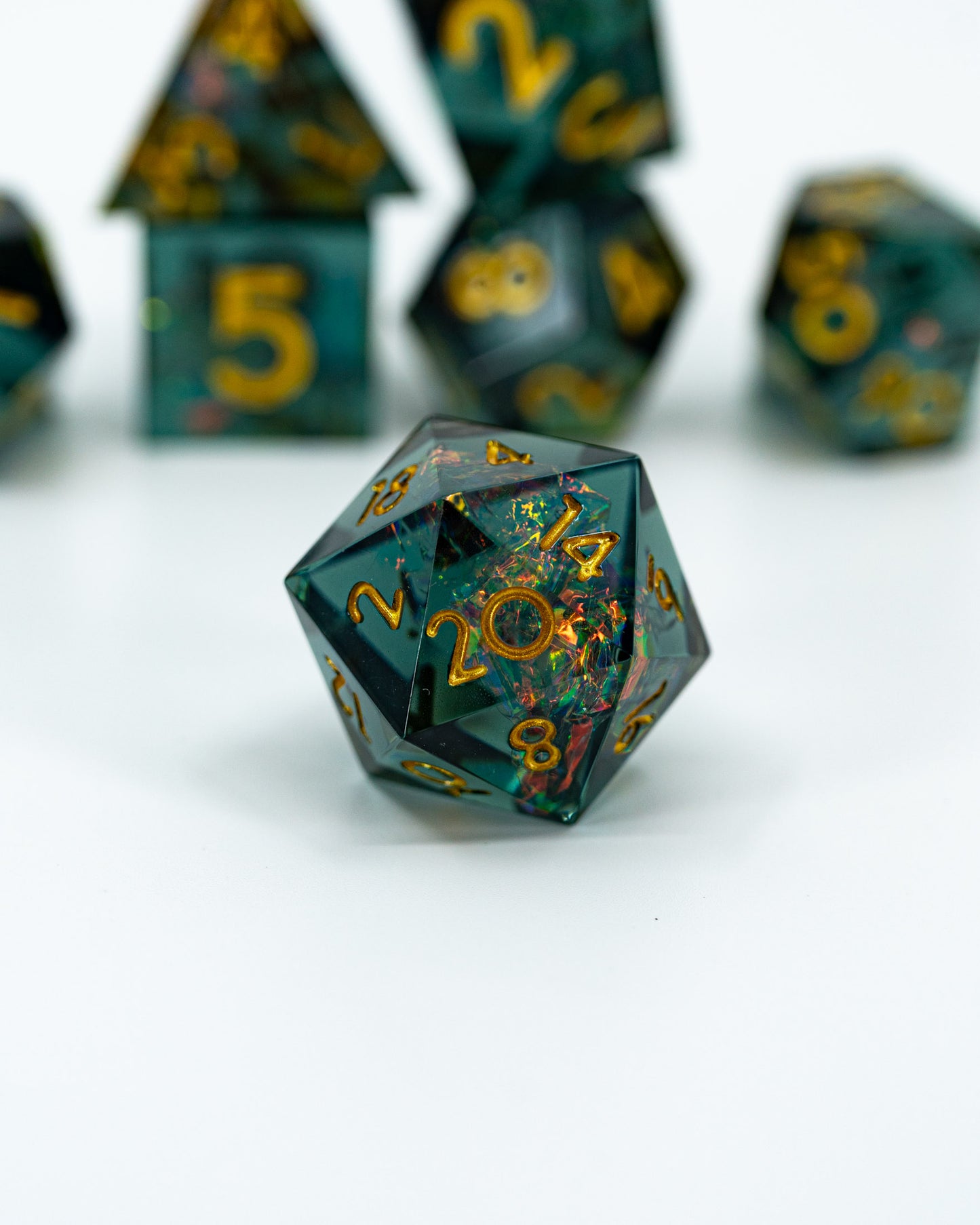 Panopticon | 7 Piece Sharp Edge Dice Set