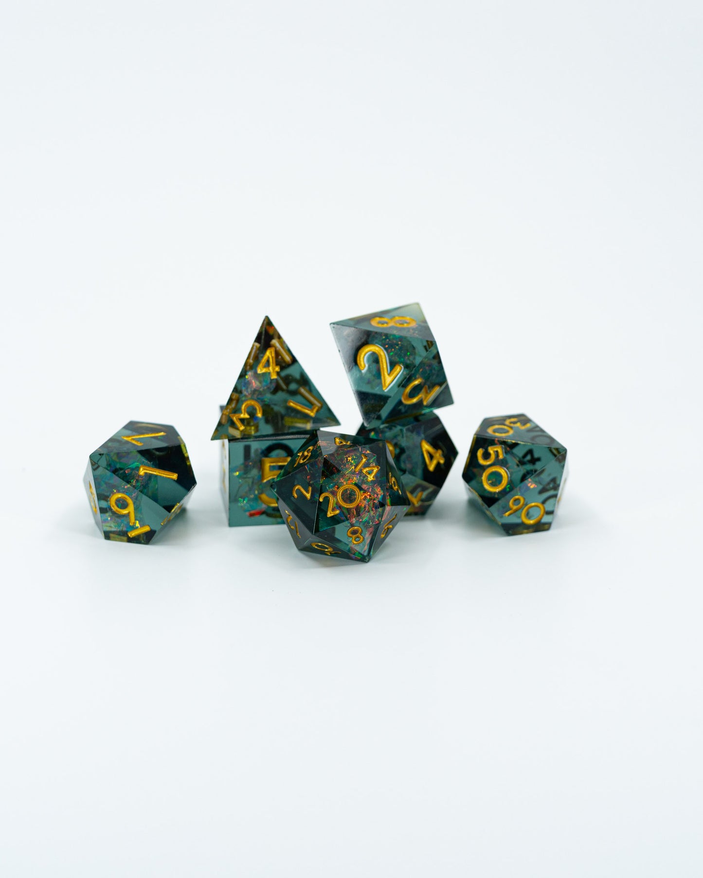 Panopticon | 7 Piece Sharp Edge Dice Set