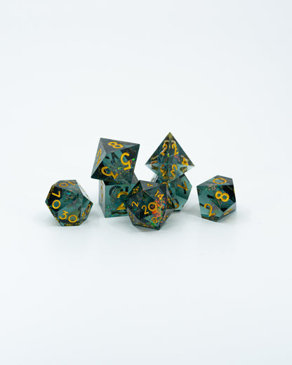 Panopticon | 7 Piece Sharp Edge Dice Set