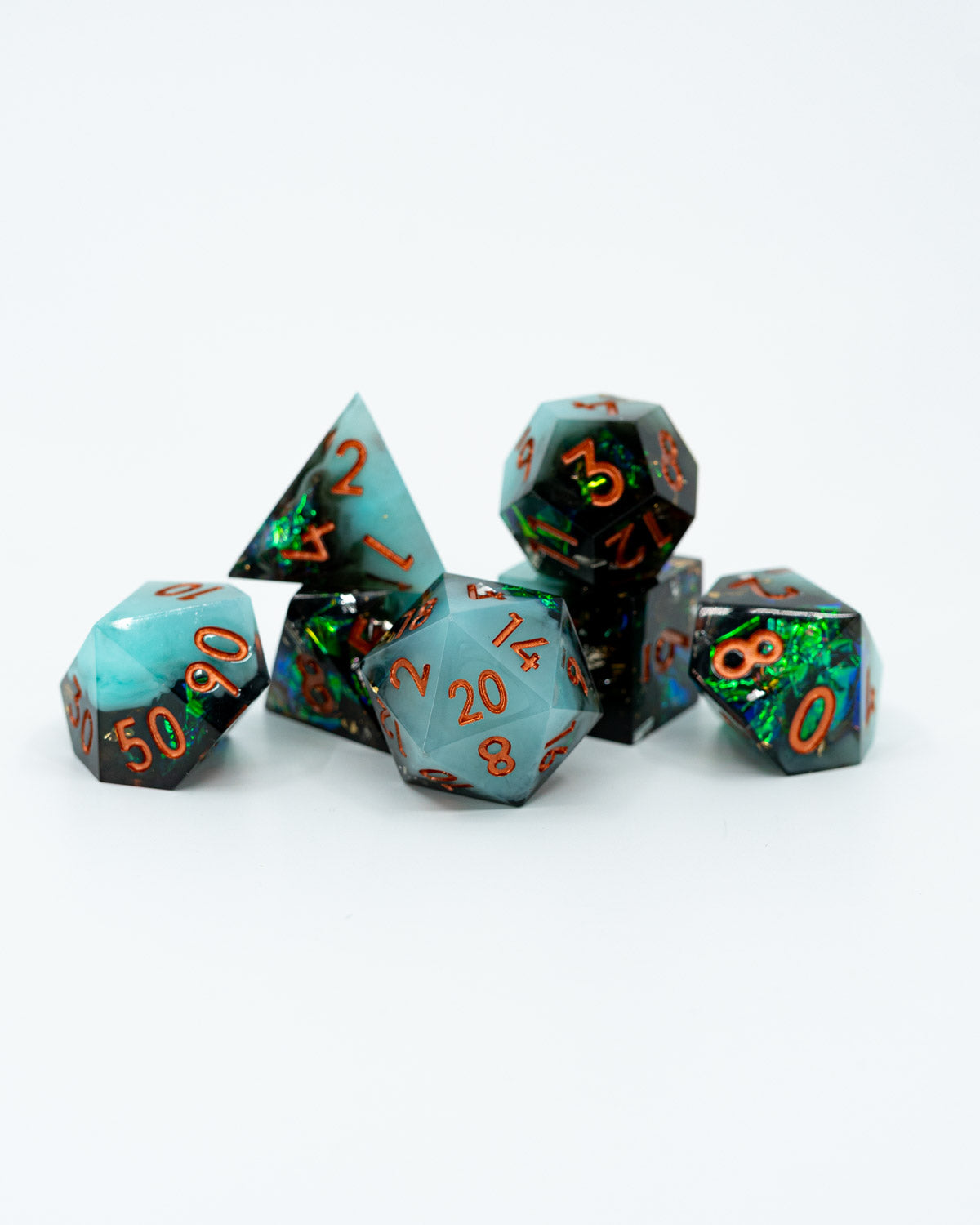 Mystic Marked | 7 Piece Sharp Edge Dice Set