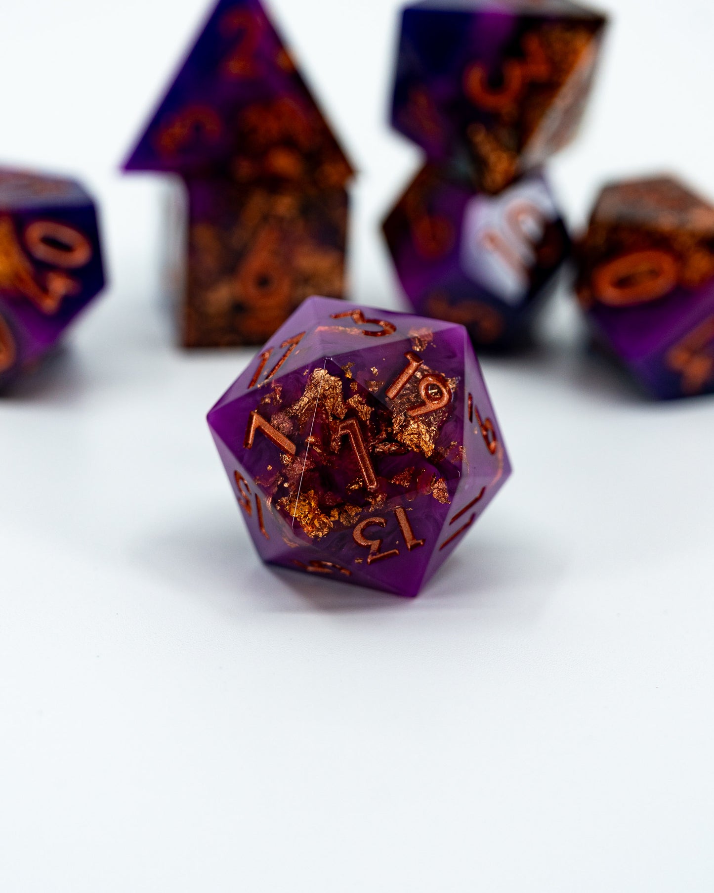 Keybinders | 7 Piece Sharp Edge Dice Set