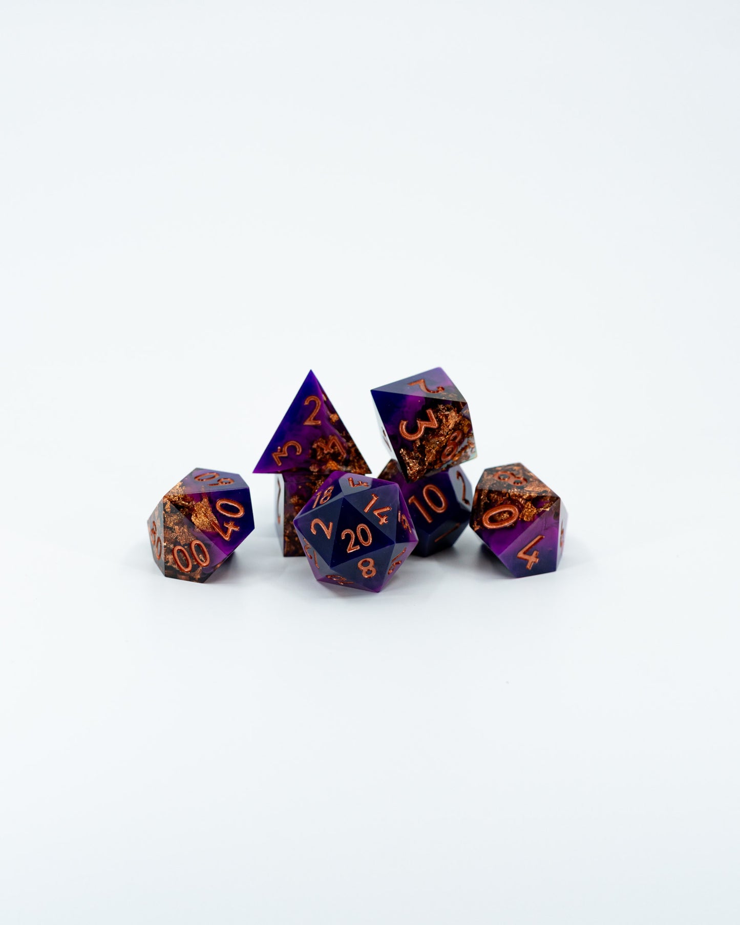 Keybinders | 7 Piece Sharp Edge Dice Set