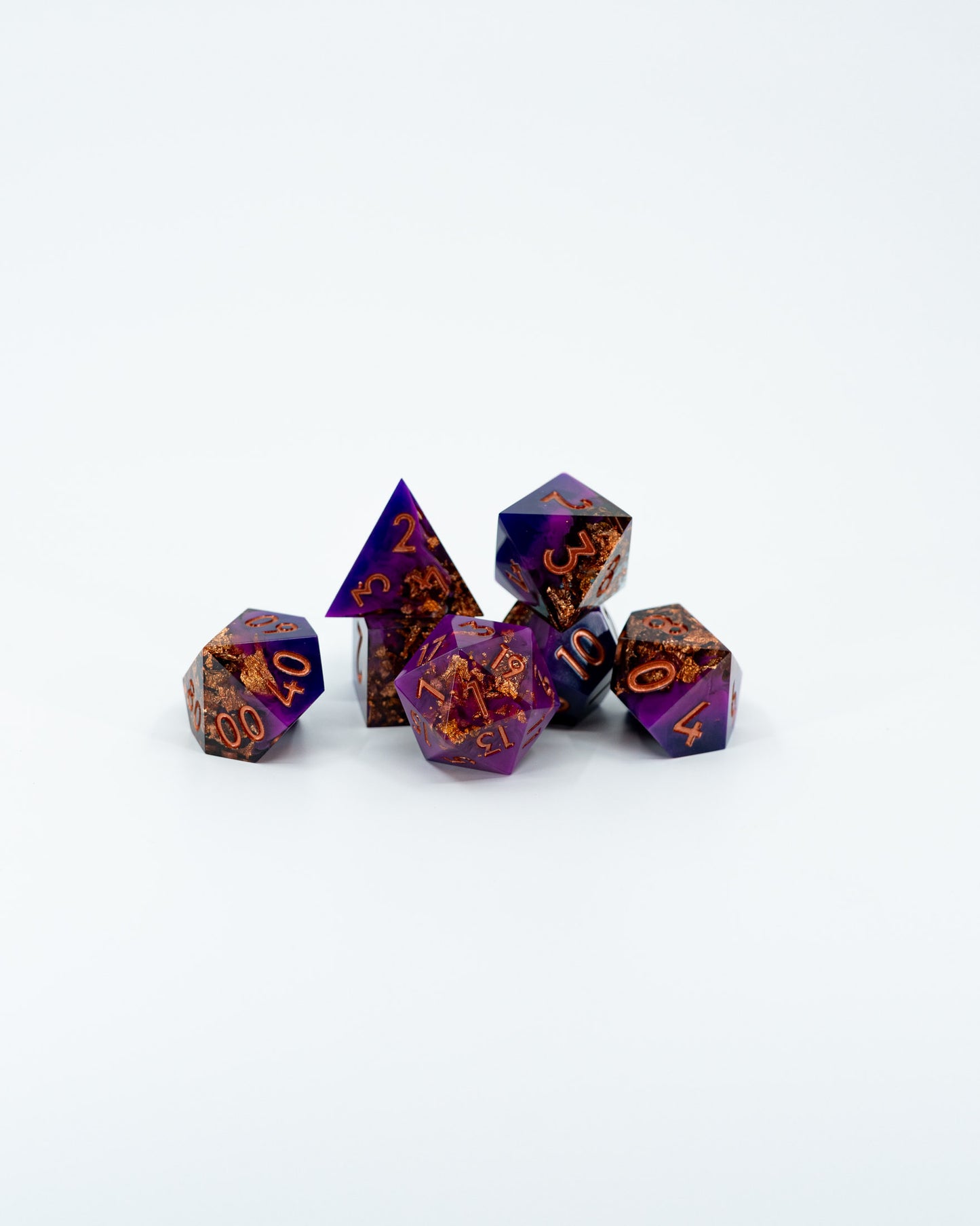 Keybinders | 7 Piece Sharp Edge Dice Set