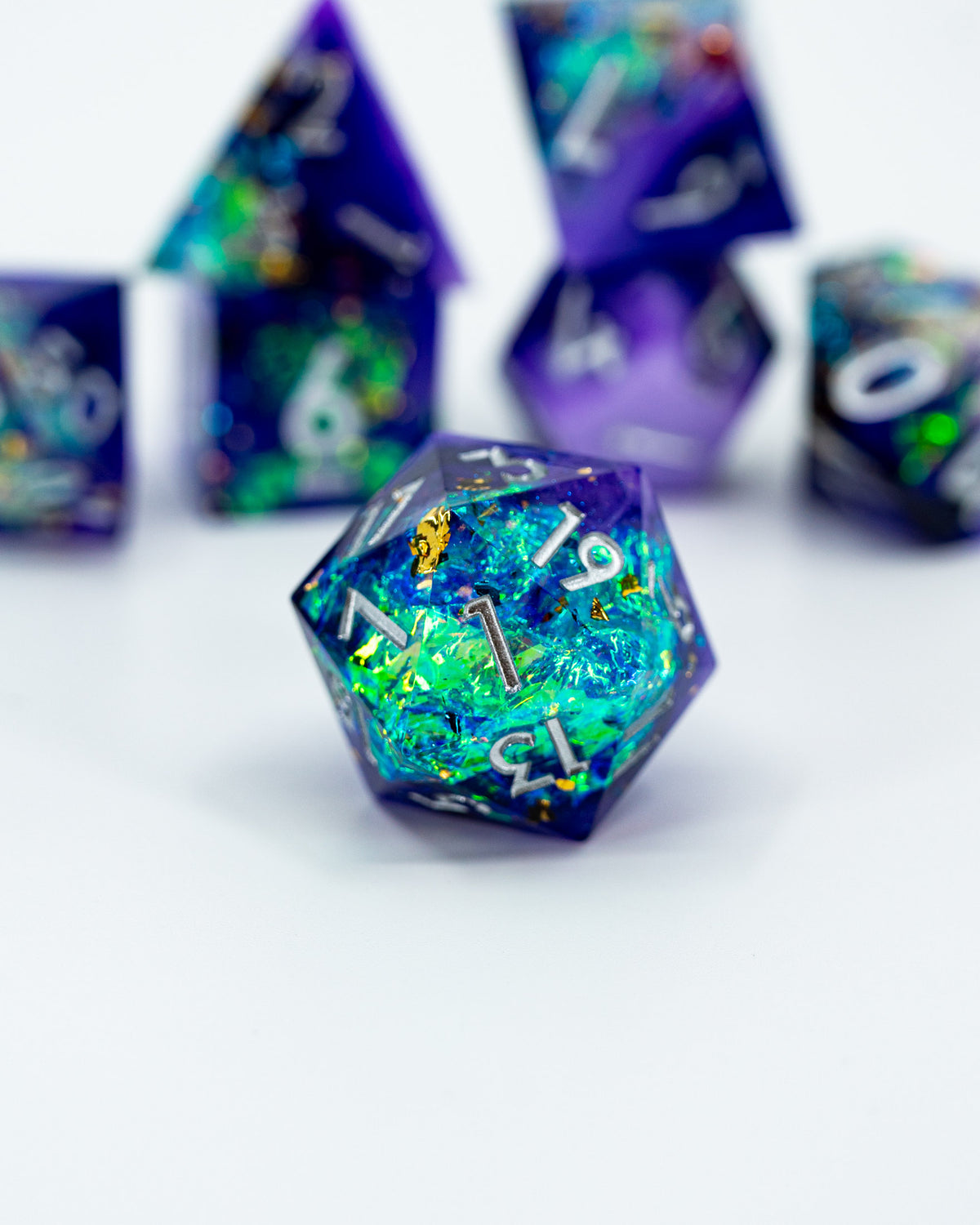 Elixir of life | 7 Piece Sharp Edge Dice Set