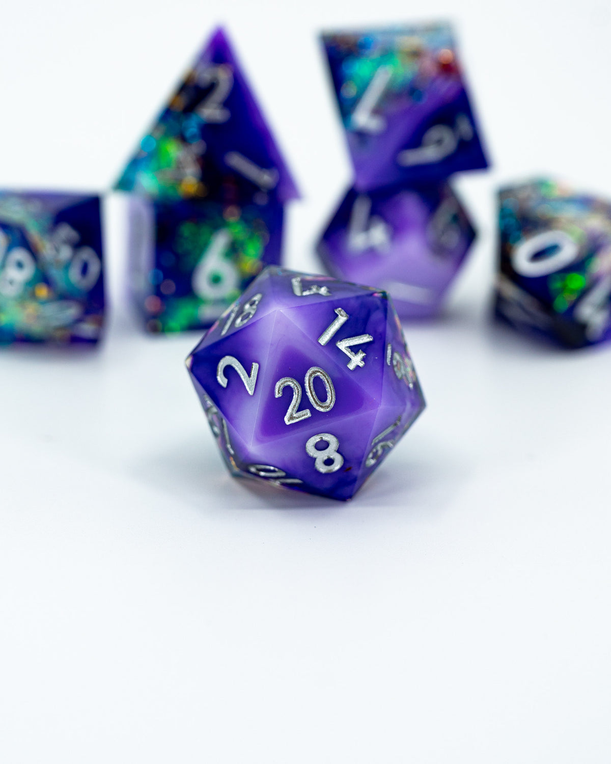 Elixir of life | 7 Piece Sharp Edge Dice Set