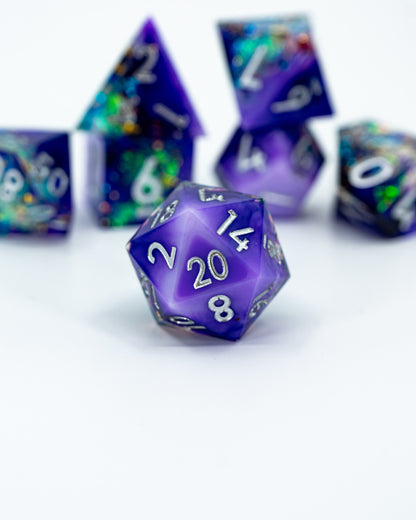 Elixir of life | 7 Piece Sharp Edge Dice Set