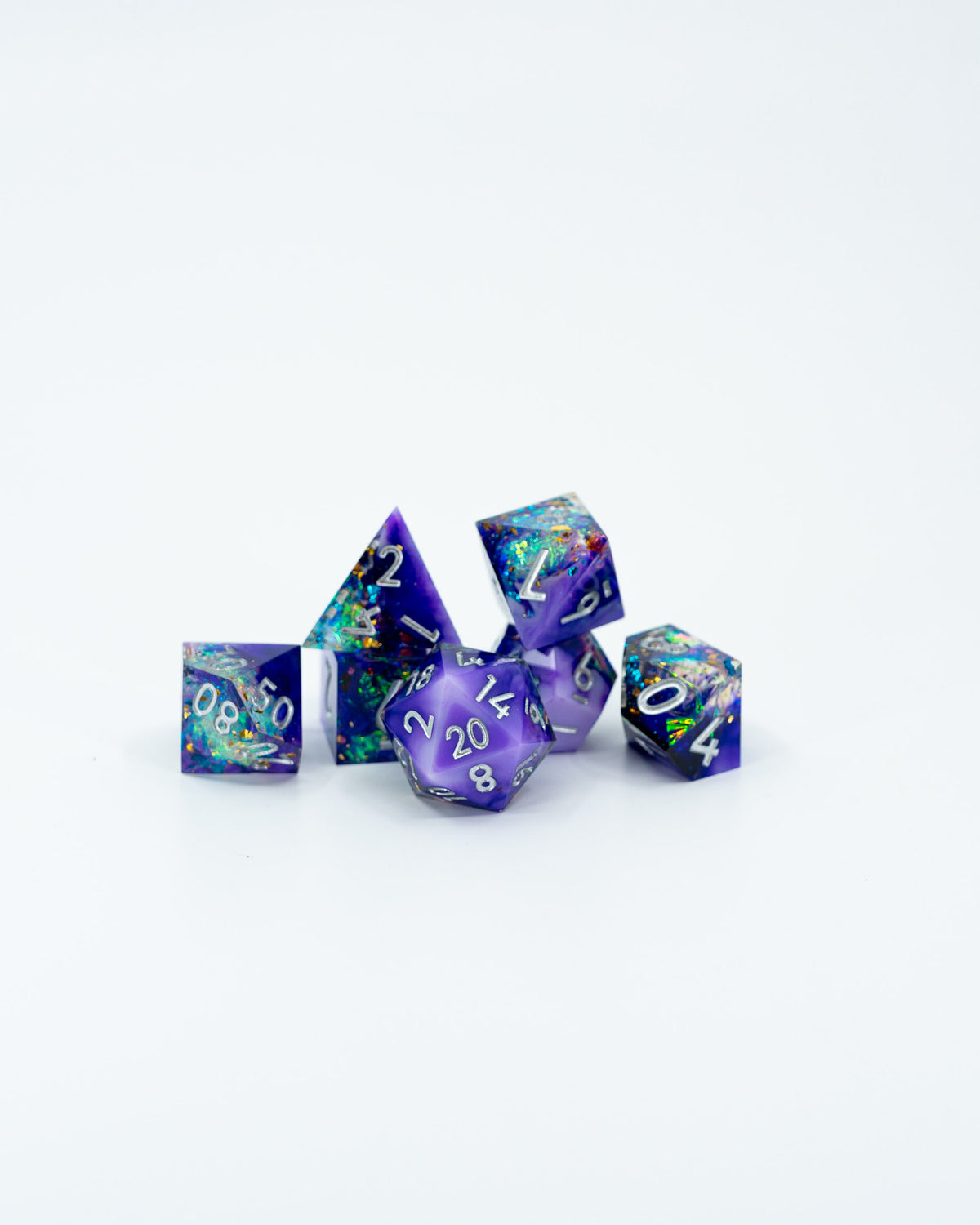 Elixir of life | 7 Piece Sharp Edge Dice Set