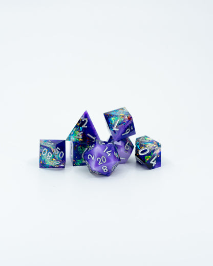 Elixir of life | 7 Piece Sharp Edge Dice Set