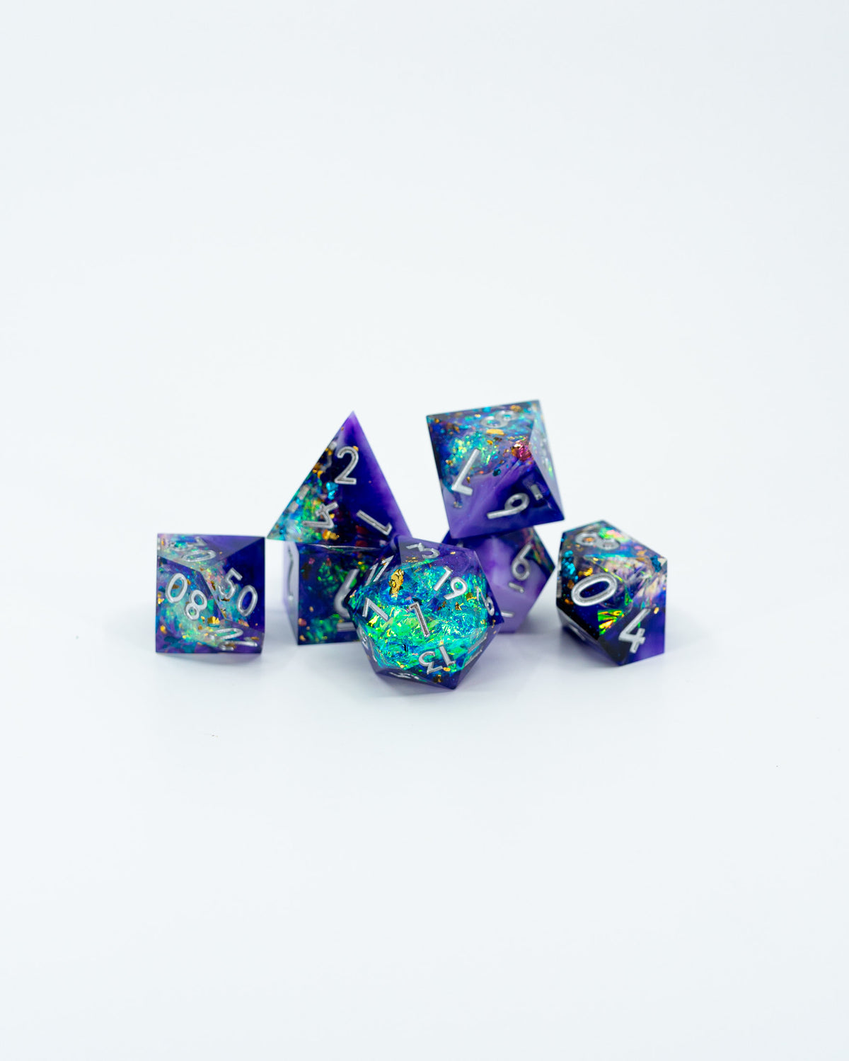 Elixir of life | 7 Piece Sharp Edge Dice Set