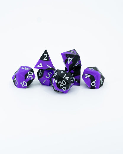 Moonlit Mischief | 7 Piece Soft Silicone Dice Set