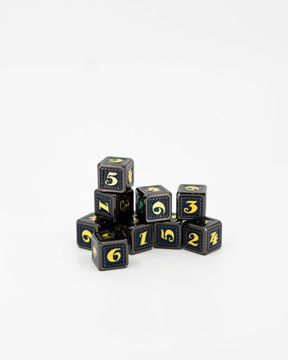 Golem Heart | Warhammer | Metal D6 Set