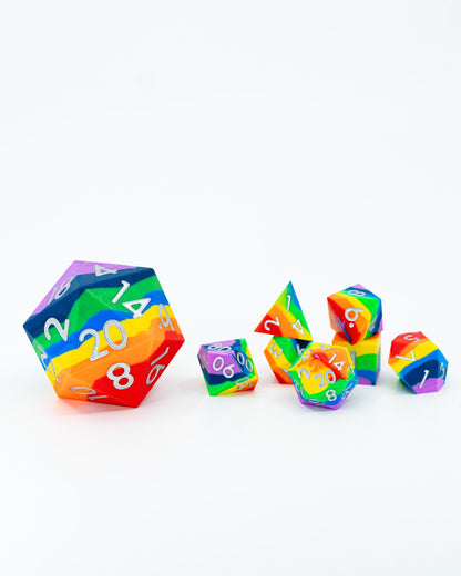 Taste the Rainbow CHONK  | 50 mm Silicone D20