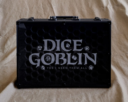 Chest of Hoarding | 182 Dice Capacity | Plexi Glass Dice Display Case