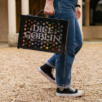 COLOSSAL Dice Goblin | 93 Set Capacity | Plexi Glass Dice Display Case